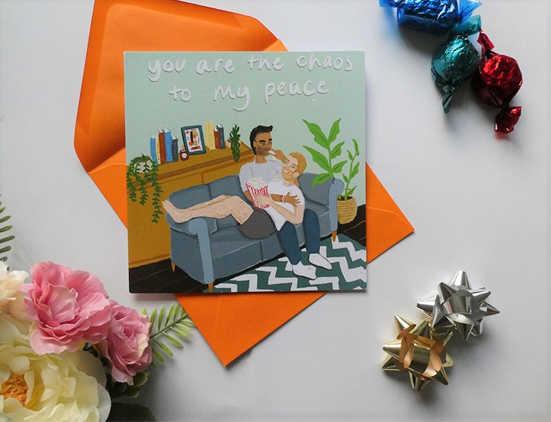 a diverse greeting card by independent business Cards Inclusive